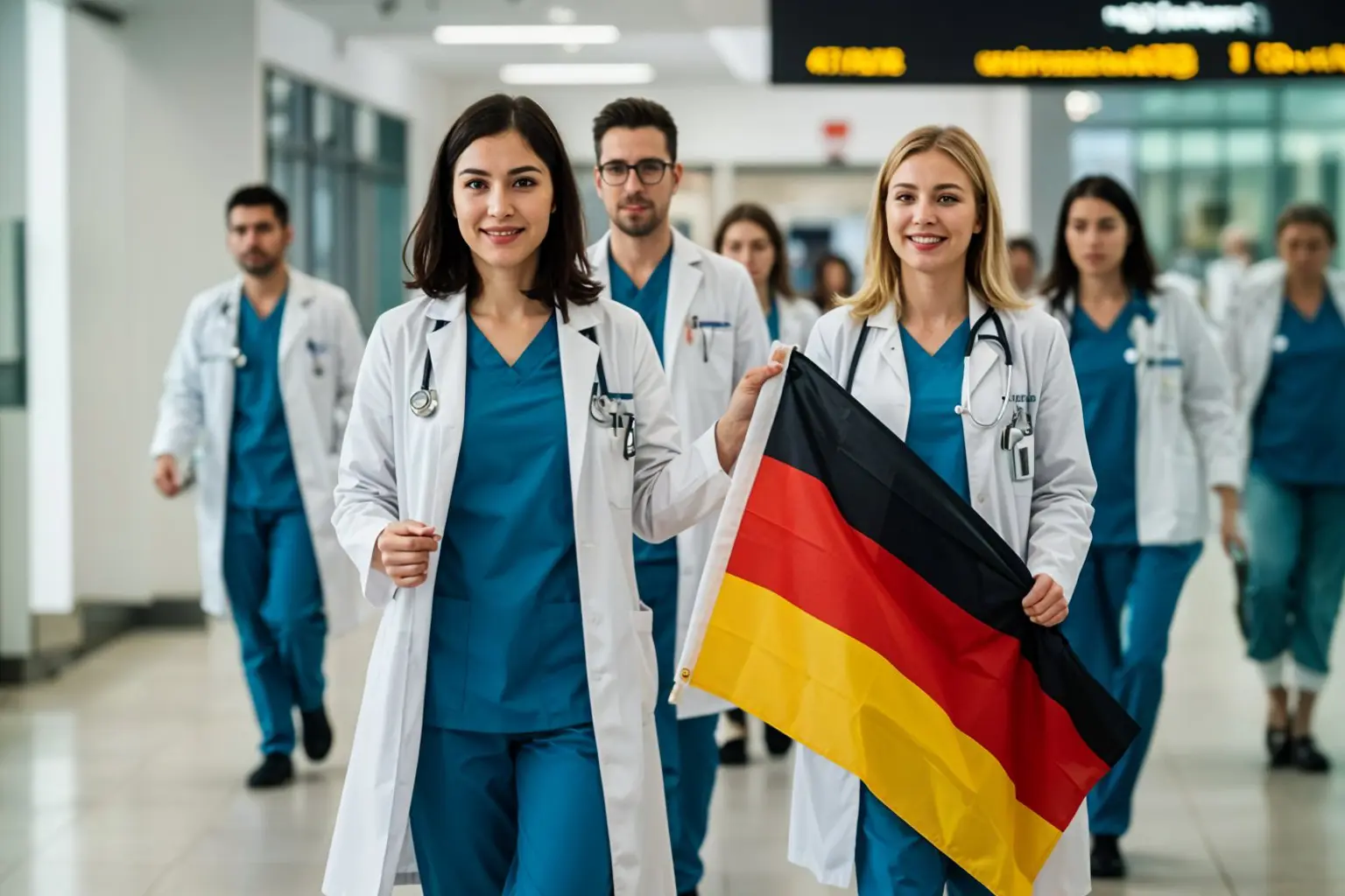 مهاجرت کادر درمان به آلمان